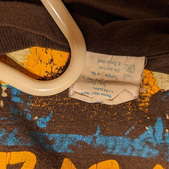 100% Original Vintage AC/DC Ball breaker/ Hard as a Rock Contert T-Shirt - Picture 6 of 7